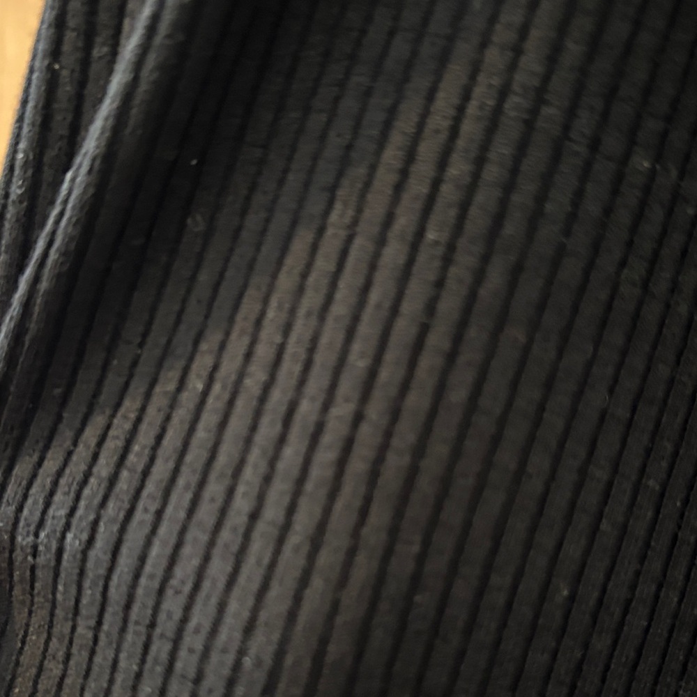 H&M Black Ribbed Apparel - Picture 3 of 3